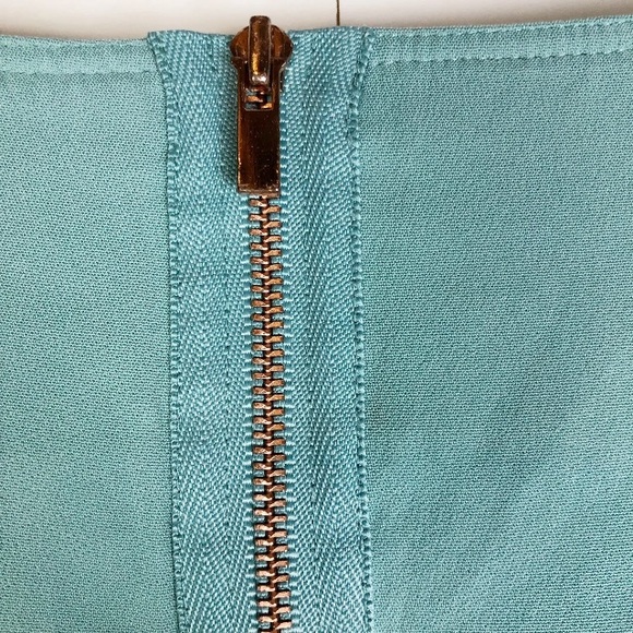 Tibi blue corset bell sleeve top - Picture 6 of 6